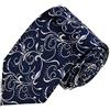 Lorenzo Cana - Cravatta - Floreale - Uomo blu Blau
