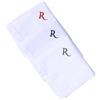 Hell Blues Fazzoletto iniziale da uomo, set da 3 pezzi ricamato con monogramma,100% cotone R