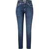MAC Jeans Slim (5940-90) Jeans, D845 (New Basic Wash), 40 Donna