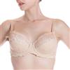 Lepel Belseno Reggiseno in Pizzo Balconcino Coppa C Art. 251 Colori Bianco Nero e Fard - Fard 4