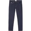Gas Jeans Skinny Fit Blue Denim STR 10 1/2 Oz Sax Zip Rev 351450030789 Blu Scuro Blu