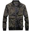 Loeay Giacca da Uomo Leggera Mimetica Autunno Bomber Militare Giacche Slim Fit Abbigliamento Sportivo Cerniera Mimetica Giacca a Vento College Cappotto da Baseball Verde Militare XXL