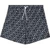 Emporio Armani EA7 Costume Boxer Uomo con Stampa Logo all-Over (Black/White) 50