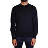 PAUL & SHARK COP1040-050 Pullover Girocollo Uomo 100% Lana Merinos Extrafine Idrorepellente Blu Navy Regular Fit (XXXXXL, Blu Navy)