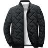 Meaunzyl Giacca Da Uomo Invernale Antivento Giubbino Uomo Casual Tinta Unita Colletto In Piedi E Zip Con Cappuccio E Tasche Jacket Giacca Alla Moda Giacca a Vento Calda E Grossa, Abbigliamento Per Esterni