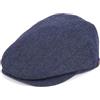Barbour Barlow Mens Flat Cap Navy L