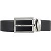 Emporio Armani Cintura gift set reversibile H30 fibbia intercambiabile Y4S498 YLP4E black/blue