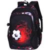 Generic Zaino per ragazzi per bambini Bookbag per scuola media borse da viaggio zaino per bambini zaino e lunchbox, Rosso, Etichettalia unica