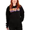 Elbenwald Naruto Felpa con Cappuccio Oversize per Uomo Donna Unisex Cotone Nero - M
