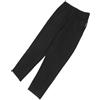 GLSTOY Pantaloni Comfort Traspirante Cucina in Cotone Uomo da Lavoro Nero Resistenti a Macchie e Olio, Design Classico ed Elegante per Ristoranti e Ambienti Cucina