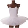 GISI Danza tutù Body in Lycra per Danza Classica - 100% Made in Italy (XL - Giro Busto 155/160 Cm)