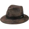 Stetson Jacky Pigskin Cappello Traveller Pelle Uomo Tutto l Anno