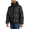 EA7 Emporio Armani Giacca Uomo Imbottita con Cappuccio Stampa Logo all-Over 7M000697AF15969 8033995834468 - XL XL Nero