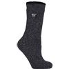 HEAT HOLDERS - Donna Caldi Inverno Termici Lana Merinos Calzini (37/42, Black (Merino))