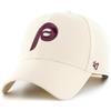 47 '47 MLB Philadelphia Phillies MVP - Berretto da baseball, colore: Naturale, beige., Taglia unica