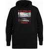 Kwantees Nebraska Album Cover Black Felpa con Cappuccio Nera Unisex Giacca con Cappuccio Ecologica