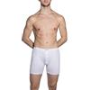 OLIMPIA N. 6 Boxer Uomo Art. 355/357 dalla 3 alla 8, Bianco - Grigio - Nero - Blu (Bianco, 5)