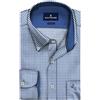 GENERICO NH3029 CAMICIA UOMO NAVIGARE FANTASIA azzurro 4XL