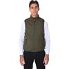 Ciabalù Smanicato Uomo Elegante Double-Face Piumino Slim Fit Giubbotto Gliet Senza Maniche con Zip e Collo Alto Per Tutti i Tipi di Stagione (IT, Testo, XXL, Regular, Regular, Verde)