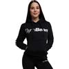 GymBeam Felpa Athlete con Cappuccio da Donna/Black (M, Nero)