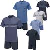 Navigare Pigiama / Homewear NAVIGARE Manica Corta Cotone Tg da 46 a 60 Art.479/281 ( Navy 140479 - 52 / XL)