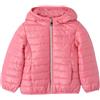 IDO Giubbino 100 grammi primaverile bambina 5 anni - 110 cm color rosa corallo con cappuccio