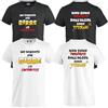PELUSCIAMO T-Shirt Doppia Stampa Ho Versato Piu' Birre Che Contributi | Non Sono Dipedente... | Maglietta Unisex | PS 27431-A-117