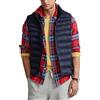 Ralph Lauren Polo Down Pony, gilet da uomo con cerniera intera, ripiegabile, blu navy, taglia 2XL, Navy