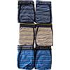 Navigare Boxer Uomo Fantasia e in Cotone qualità E Materiali Garantiti da Un Marchio Leader nel Settore Confezione da 6 PZ (XL, 1082 Grigio Blu Jeans)