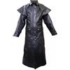 Leather Verse Giacca da uomo in pelle marrone stile occidentale invecchiato 2XS - 4XL, Nero - Pelle, M