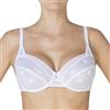 Lepel Reggiseno Balconcino Sfoderato con Ferretto belseno Art. 501 (C, Bianco, 6)