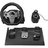 Sxhlseller Volante da Corsa, Rotazione dello Sterzo di 270° con Pedali a Induzione Lineare Hall e Leve del, per Console di Gioco per Computer PC
