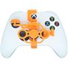 Generico Mini 3D printing Steering Wheel for Xbox Series S/X Game Controller Auxiliary Racing Steering Wheel Replacement Accessories (Tempered)