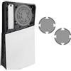 Zhixteu Filtro Anti-polvere per PS5 Pro, Prese d'Aria di Raffreddamento della Piastra di Facciata Coperchio a Rete Anti-Polvere Personalizzato per Console Digitale e Disco Edition (2 PCS Scudo)