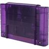 Akozon Cartuccia di Gioco Cartuccia per Videogiochi V1.0 3000 in 1 con Scheda di Memoria da 8 GB per Console di Gioco SFC Viola Trasparente, Scheda TF 8G Incorporata (#3)