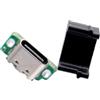 Deal4GO Sostituzione del connettore di alimentazione Mod porta di ricarica USB-C per console Gameboy Advance SP GBA SP AGS-001 (2003) - Nero