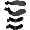 TOPINCN Paddle in Metallo di Ricambio per un Controller Serie 2: Parti Performanti per Giocatori Seri (BLACK)