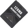 HUSHUI Scheda di Memoria, ABS Robusto Durevole 2 in 1 Plug and Play Console di Gioco con Doppie Aree Commutabili, per Console di Gioco Guitar Hero Kingdom Hearts (128 MB)