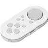 Diyeeni Controller Wireless Bluetooth, Gamepad Compatto Portatile con Tasti di Controllo Sensibili e 15 Luci LED, Compatibile con L'app Anki per per IOS per OS X (WHITE)