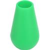 SIXRUN Joystick Balltop, Testa Joystick in ABS di Forma Ovale, Design Strutturato Antiscivolo per Fight Stick e Controller di Gioco Compatibile con Filettatura M6 (GREEN)