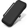 Zhixteu Custodia da Gioco per ROG Ally, Borsa Portatile Antiurto Antigraffio Protettiva per Console di Gioco Borsa Super Morbida con 5 Slot per Schede per ASUS Ally (nero)