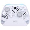 Asixxsix Controller di Gioco Wireless 2.4G, Controller di Gioco per PC BT a Doppia Vibrazione con Trigger Effetto Hall e Illuminazione RGB per Android OS X Vince, Personalizzabile