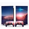 YLMKMVLCZC Decalcomania Decal Skin Per PS 5 Disk Edition Console 2 Controller Vinile Cover Skin Wraps Per PS5 Disc Version 48466 Pellicola Protettiva