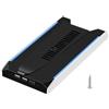 LYEAA Base console di gioco RGB per PS5 Slim/Pro con ventola di raffreddamento e connettività USB Ventola di raffreddamento universale