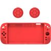Generico Custodia in silicone per console di gioco per Switch 2 Custodia protettiva in pelle Custodia protettiva antiurto per Switch2 (red)