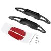 Fabater Copertura Prolunga Leva Al Volante per 3 Axela 6 Atenza CX-3 CX-5, vestibilità Precisa, Installazione Facile e per gli Appassionati di Auto, Lega di Alluminio (BLACK)