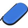 Generic Custodia Protettiva Rigida Antiurto per PS , Custodia Compatta per Viaggiatori, Materiale ABS Impermeabile, /rosso/blu, 7,9 * 3,9 * 1,6 Pollici (BLUE)