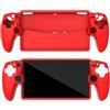 Generic Custodia protettiva in silicone la console di gioco per Sony PlayStation, copertura protettiva antigraffio del gioco portatile, protettore della macchina da gioco (Rosso)