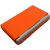 Generico 3D stampato Custodia protettiva per Anbernic RG DS Console di gioco flessibile TPU Shell Drop-proof Copertura della protezione del gioco Accessori (Orange)