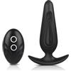 Qcpuuu Plug anale vibrante, vibratori femminili, vibratore da uomo, giocattolo del sesso anale con 12 modalità di vibrazione, piacere di coppia sessuale per uomini e donne collegati con telecomando